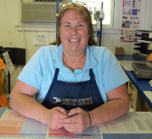 Debbie Bettis Topinabee Post Office Clerk